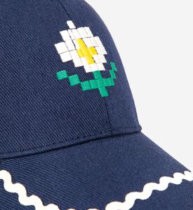 Bobo Choses Pixel Daisy Twill Cap, Packshot View