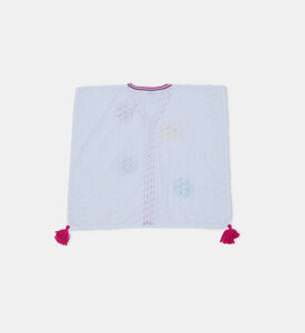 قفطان بتصميم وجه مبتسم ملون