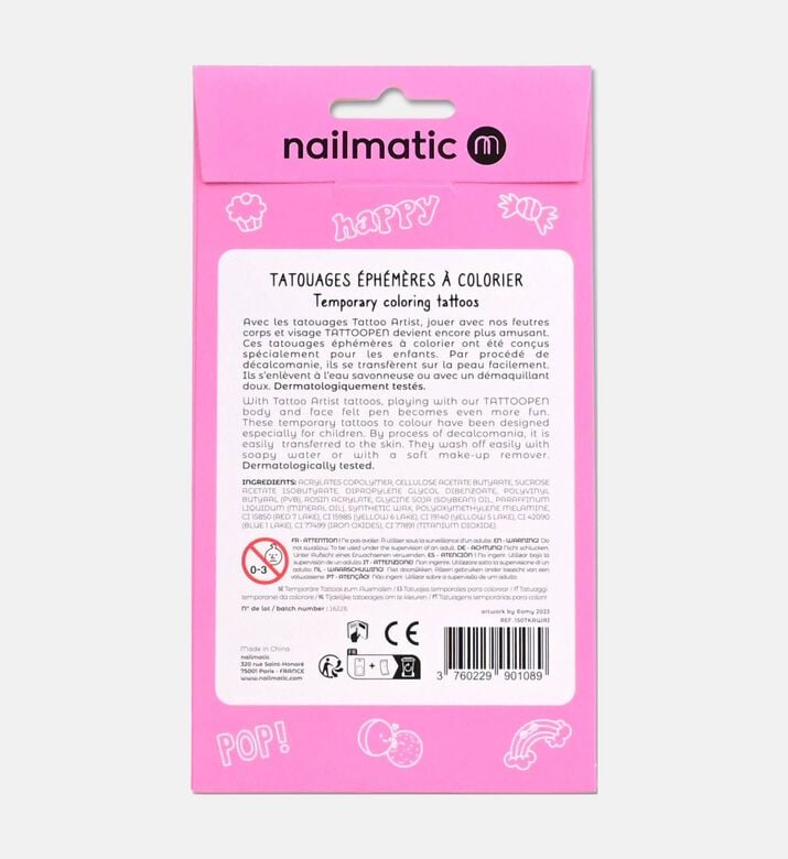 Nailmatic Tattoo Board, Packshot View
