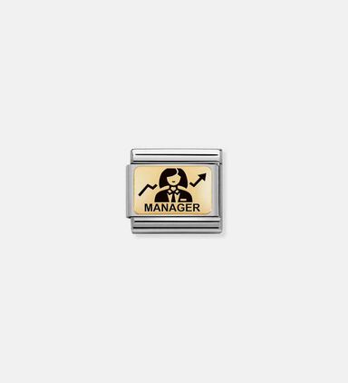 Composable Classic 18k Gold Manager Her Plate