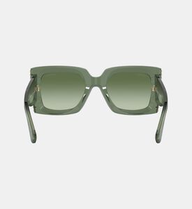 نظارات شمسية بإطار مربع كبير الحجم