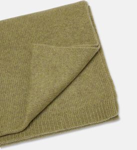 Galeries Lafayette Cashmere Knit Ribbed Scarf, Packshot View