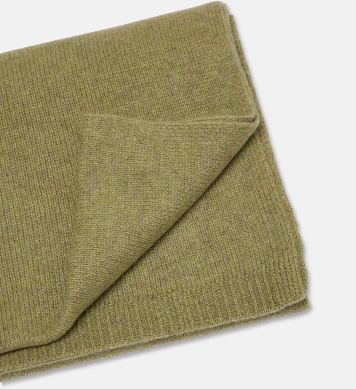 Galeries Lafayette Cashmere Knit Ribbed Scarf, Packshot View