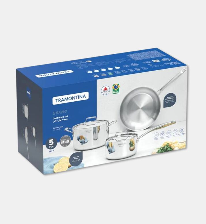 Tramontina Cookware Set 5 Pcs Grano, Packshot View