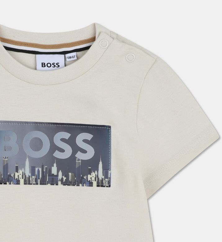 Boss Lenticular Design Jersey T-shirt, Packshot View