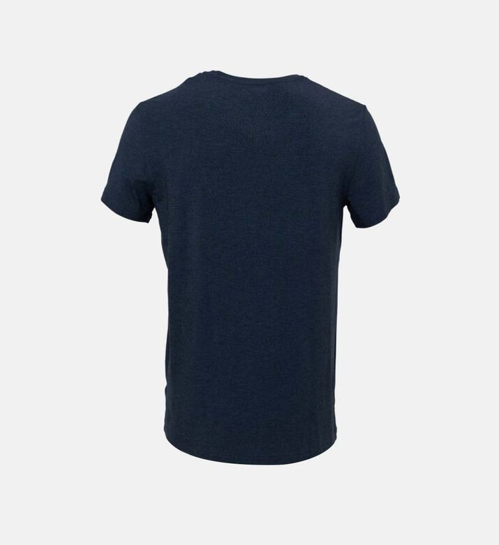 تيشيرت قطن أساسي بأكمام قصيرة