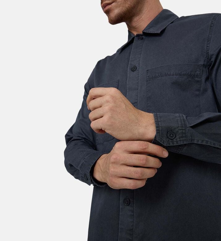 Samsoe Overshirt Sataka, Model View Samsoe Overshirt Sataka, Model View