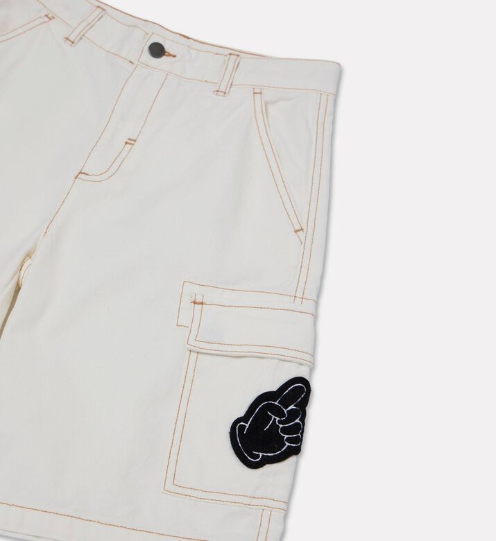 Stella McCartney Patch-detail Cargo Shorts, Packshot View