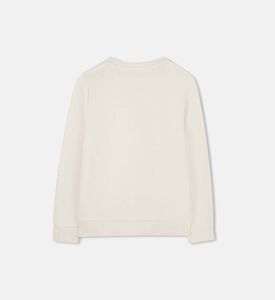 سويت شيرت قطن برقبة دائرية