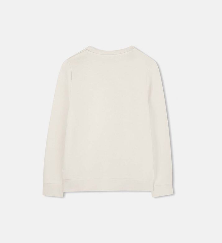 سويت شيرت قطن برقبة دائرية