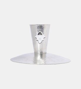 Hammered Metal Stand Platter Hammered Metal Stand Platter