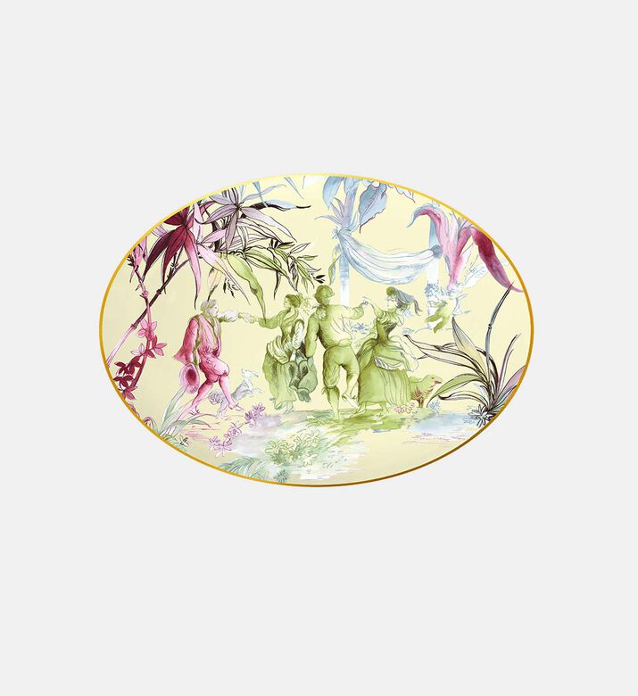 Firenze Porcelain Oval Plate