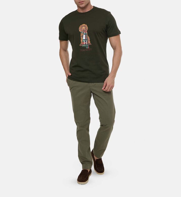 Hackett London Ts Heritage, Green, M, Model View