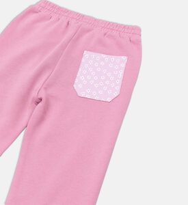 Floral-print Elasticated Waist Jogger Pants