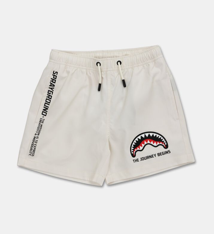 Sprayground Short Shark, Ivory, 16y, Packshot View