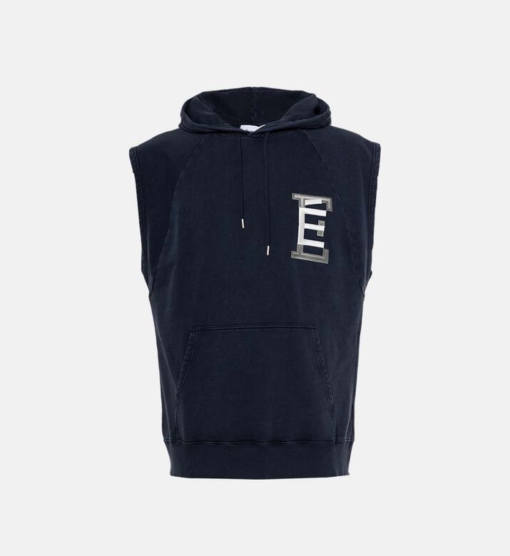 Sleeveless Hooded Top