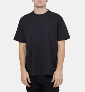 Embossed Logo Cotton T-shirt Embossed Logo Cotton T-shirt