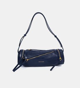 حقيبة جلدية ناعمة متعددة الأسطوانات