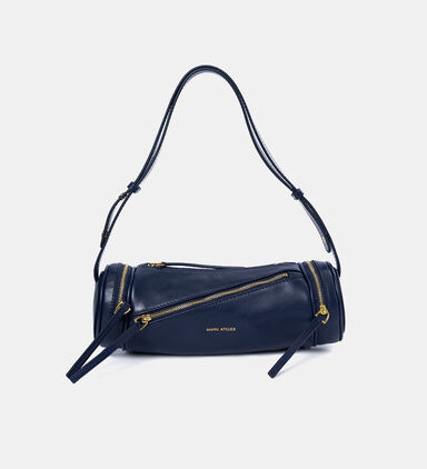 Multi Cylinder Soft Leather Bag
