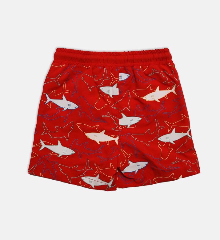Holly and Beau Sharks Changing Swim Shorts, Packshot View