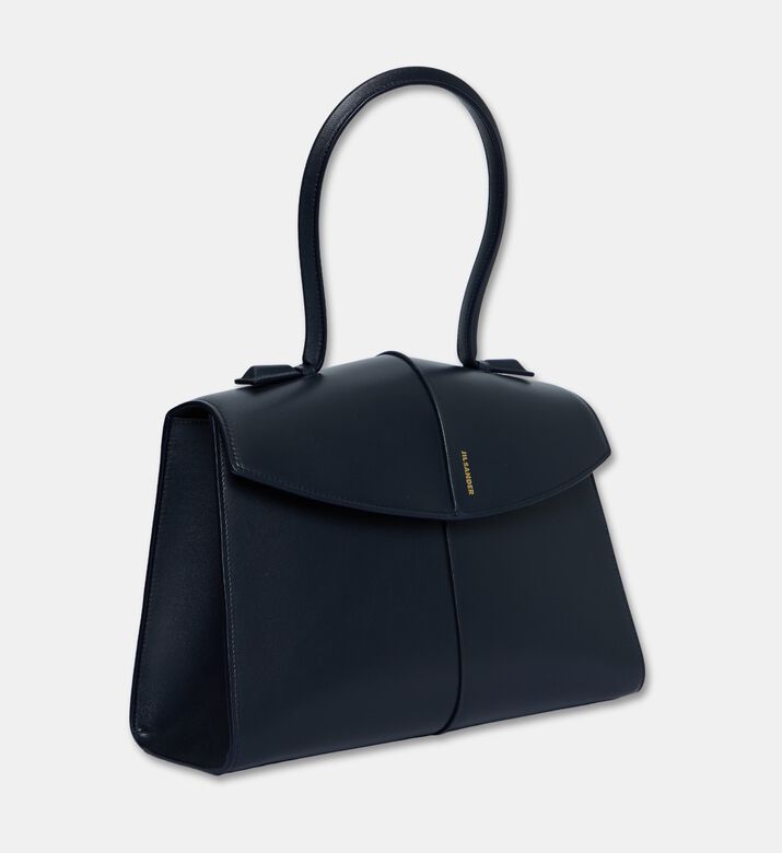 Jil Sander Linea Medium Top-handle Bag, Black, Packshot View