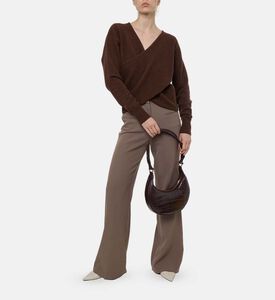 سترة ماغليا بياقة في بتصميم ملفوف