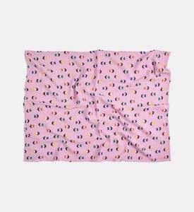 Bobo Choses Colorful Face Pattern Snap Buttons Long-sleeve Sleepsuit, Packshot View