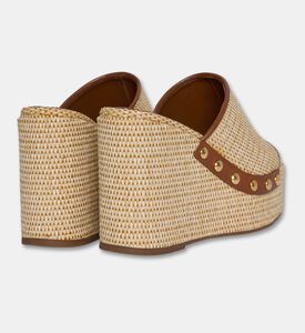 Schutz Woven Platform Wedge Mule, Packshot View