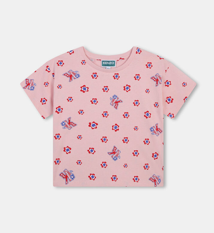 All-over Logo Print T-shirt