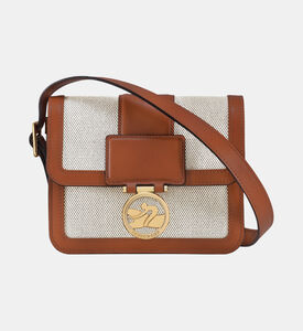 حقيبة كروس Box-trot بغطاء قلاب صغيرة