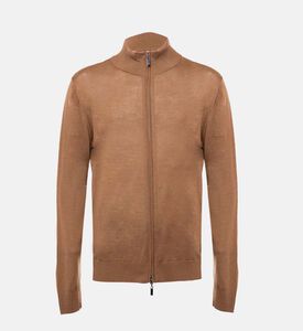 Pal Zileri Button Placket Long-sleeve Polo Shirt, Packshot View