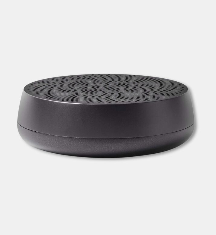 Lexon Design Mino Portable Bluetooth Speaker, Black, Packshot View