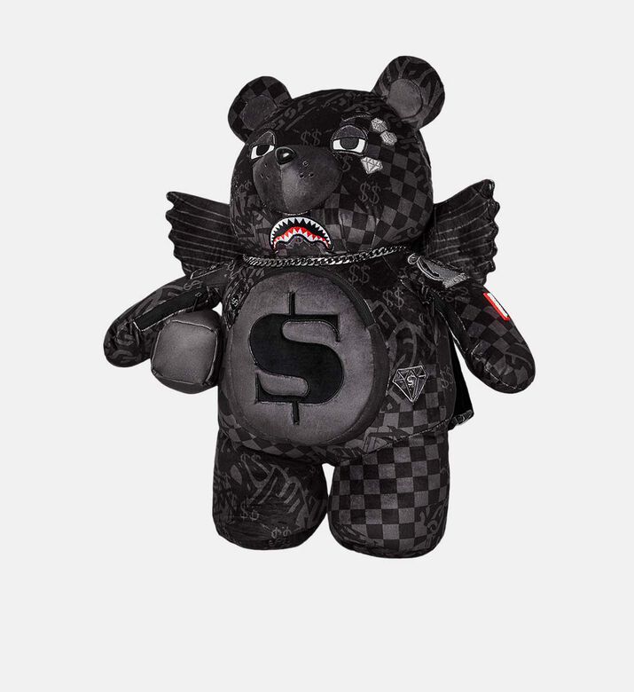 دمية دبدوب بنقشة مربعات الثالثة صباحًا