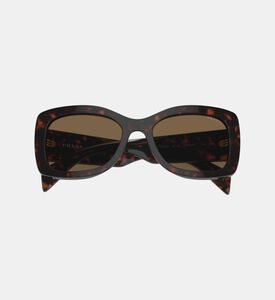 نظارة مربعة بنقشة تورتويز شيل 56