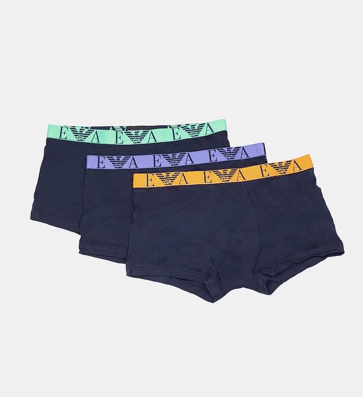 Logo-waistband Three-pack Boxer Briefs