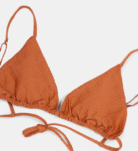 Kiki Twiggy Textured Bikini Top