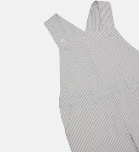 Jules & Juliette Paris Cotton Striped Dungaree, Packshot View