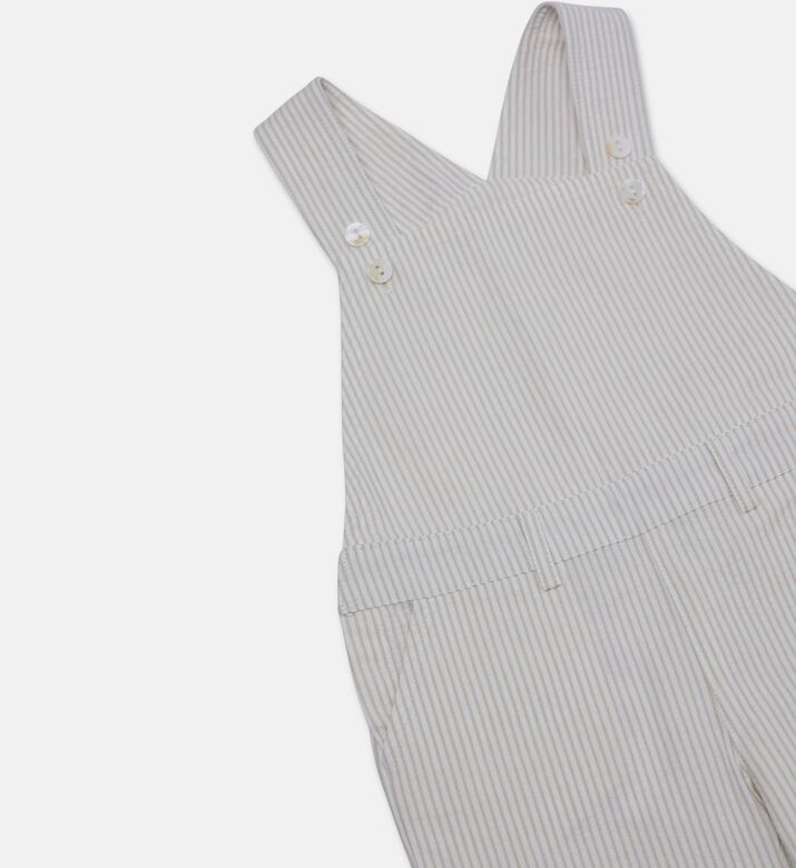 Jules & Juliette Paris Cotton Striped Dungaree, Packshot View