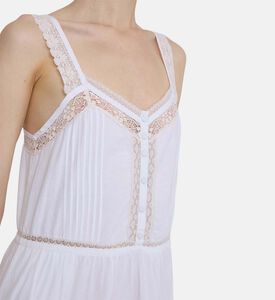 Relite Lace Straps V-neck Dress
