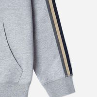 Knitted Stripe Tape Hoodie