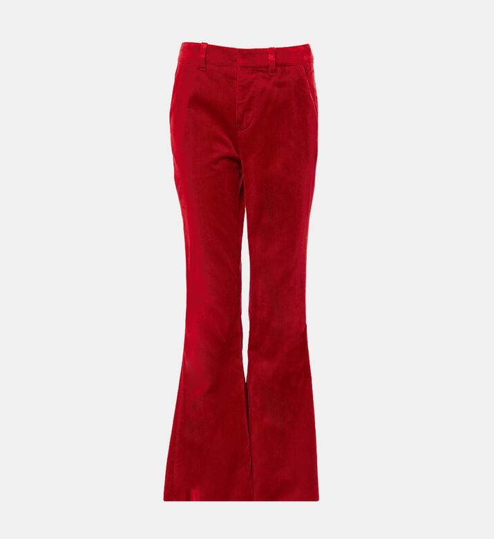 Prevy Velvet Flared Pants