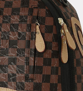 Sprayground Backpack Brown Embossed, Packshot View