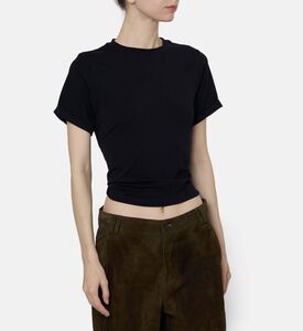 Ba and Sh Ts Blanca, Black, Xs, Model View