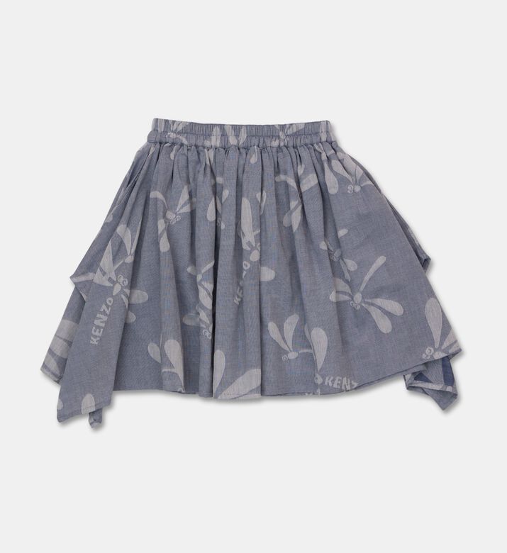 Kenzo Jacquard Kimono Cotton Skirt, Packshot View
