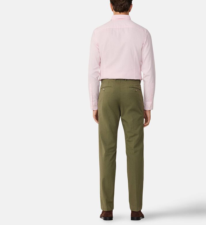 Hackett London Pant Chino, Green, 36, Model View