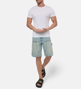 Galeries Lafayette Ts Mc Sishron, White, L, Model View