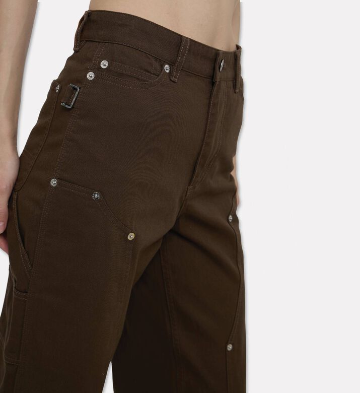 Zadig et Voltaire Perya Geometric Paneling Pants, Model View