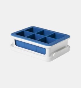 Silicone Covered Ice Cube Tray