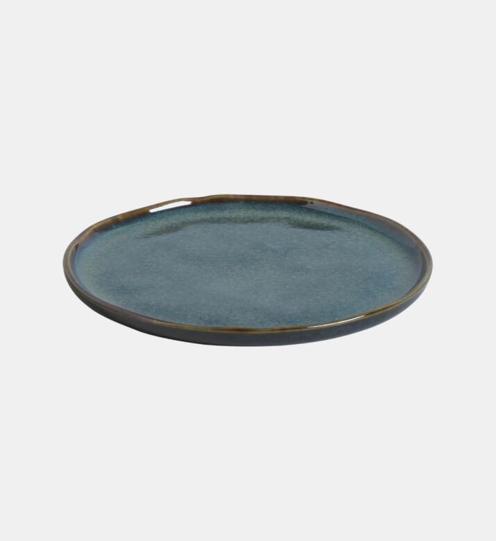 Linhas Stoneware Stackable Tea Cup Saucer Set