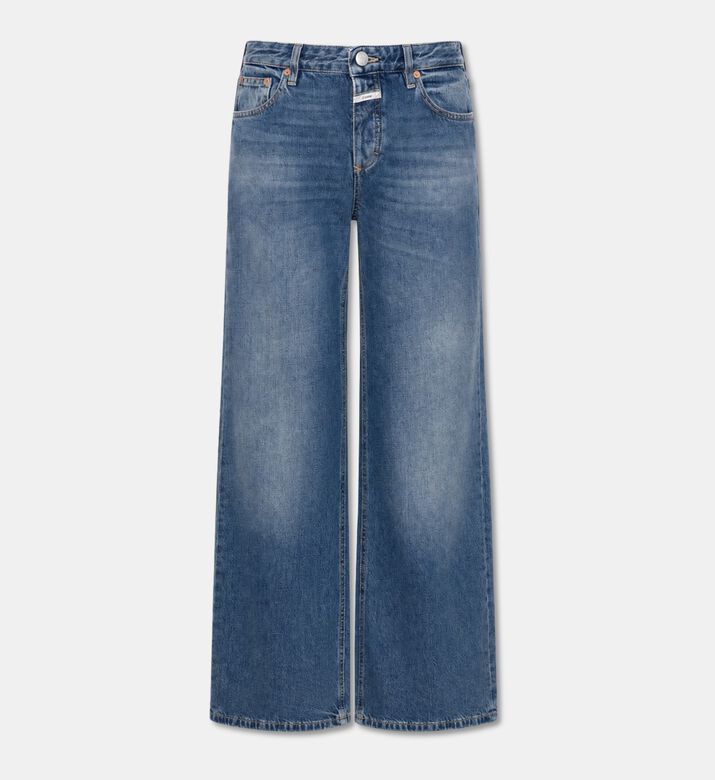 Closed Organic Cotton Flared Jeans, Blue, 28, Packshot View